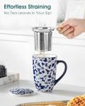 Vancasso Selene 18 oz Tea Mug with Infuser