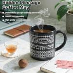 Funny Hidden Message Coffee Mug - Black