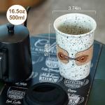 Large Travel Coffee Mug with Lid, 16.5 oz