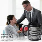 Funny Hidden Message Coffee Mug - Black