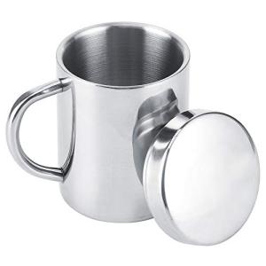Insulated Stainless Steel Coffee Mug with Lid