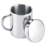 Insulated Stainless Steel Coffee Mug with Lid