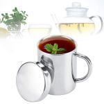 Insulated Stainless Steel Coffee Mug with Lid