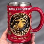 250th Anniversary 3D Military Coffee Mug