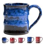 Midnight Blue Ceramic Coffee Mug - 15oz