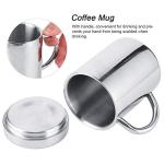 Insulated Stainless Steel Coffee Mug with Lid