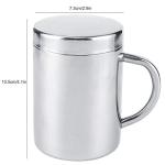 Insulated Stainless Steel Coffee Mug with Lid