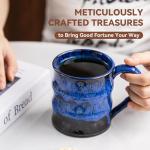 Midnight Blue Ceramic Coffee Mug - 15oz