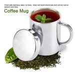 Insulated Stainless Steel Coffee Mug with Lid