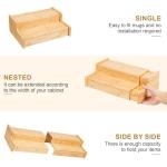 Expandable Bamboo Mug Holder and Organizer