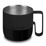 Klean Kanteen 12 oz Rise Mug - Insulated Stainless Steel Coffee & Tea Mug - With Splash-Proof Slide Lid - Climate Lock Vacuum Insulated - BPA-Free Stainless Steel - Dishwasher Safe - Black
