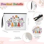 Havawish 3 Pcs Paraprofessional Gift for Women Paras Makeup Bag Cosmetic Bag 11 oz Paras Coffee Mug and Keychain Paraprofessional Appreciation Gift for Counselor Tutor Paraeducator Teacher Assistant