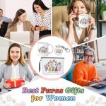 Havawish 3 Pcs Paraprofessional Gift for Women Paras Makeup Bag Cosmetic Bag 11 oz Paras Coffee Mug and Keychain Paraprofessional Appreciation Gift for Counselor Tutor Paraeducator Teacher Assistant