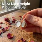 Mismatched Pink Ceramic Teacup and Saucer Earrings, Charming Dining Inspired Dangle Pair, Lightweight Porcelain Material and Smooth Hook Design for Daily Wear Accessory