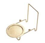 Creative Hobbies Etched Base Cup & Saucer Stand - Elegant Display Holder for Tea Sets, Plates, and Collectibles | 6 Pack