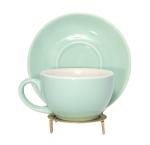 Creative Hobbies Etched Base Cup & Saucer Stand - Elegant Display Holder for Tea Sets, Plates, and Collectibles | 6 Pack