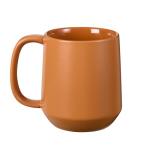 Miicol Ceramic Coffee Mug, 16 oz Large Coffee Cup, Tea Mug with Handle, Flat Bottom Mug for Men, Women, Office, Microwave and Dishwasher Safe, Multi-Color, Burnt Orange