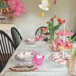 Fun Express Tea Party Cups Set of 12 with Lids and Straws - Pink & Purple Plastic Tea Cups for Kids Party Decorations | 8oz Disposable Party Favor Cups for Princess Birthday Parties & Events