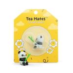 Tea Mates - 1pc Cute Fishing Panda - Tea Bag Holder and String Rest - Tea Accessory for Cup and Mug - Unique Funny Novelty Toy Gift Idea - Animal Figurine Drink Marker