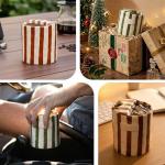 Yodamiack Ceramic Coffee Mug with Sip Hole - Retro Hand-Painted Striped Art Ceramic Travel Mug Coffee Cups Multiple Use with Insulated Sleeve, Microwave & Dishwasher Safe for Coffee Lovers(Green)