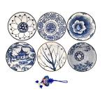 Kungfu Teacup,Chinese Long-Quan Celadon Teacup,Set of 6