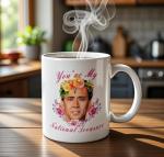 You're My National Treasure Coffee Mug, Funny Ceramic mug 11oz, Perfect for movie fans, microwave and dishwasher safe.