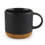 asobu Super Cork Ceramic Coffee Mug 14 Ounce (Black)