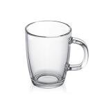 Bodum 12oz Bistro Coffee Mug Single-Wall Tempered Glass, 6 Pack, Clear