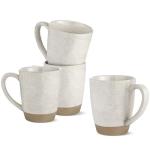 Yedio 12 oz Ceramic Coffee Mugs – Set of 4, Speckled Glaze Coffee Cups with Handle for Tea, Latte, Cocoa, Stylish Gift, Dishwasher & Microwave Safe