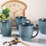 GBHOME Ceramic Coffee Mugs Set of 6, 12oz Stoneware Coffee Mugs Set For Dad Mom Women MEN, Light Weight Coffee Cups for Latte/Tea/Beer/Hot Cocoa, Dishwasher & Microwave Safe