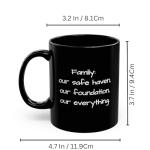 Custom Mug with Photo, Image, Text or Company Logo including Pet Photos – 11oz – Ideal for Gifts for Family and Friends including Birthdays, Anniversaries and Christmas