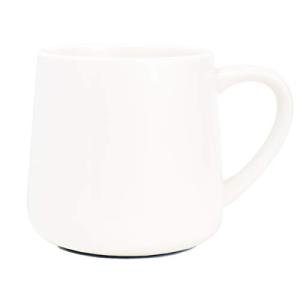 Bosmarlin Large Glossy Ceramic Coffee Mug, White Tea Cup for Office and Home, 18 oz, Suitable for Dishwasher and Microwave, 1 Pack (White)