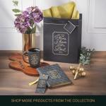 Christian Art Gifts Large Scripture Coffee Mug for Men, Women & Grads: Know the Plans Inspirational Bible Verse, Durable Ceramic Novelty Tea Cup, Sturdy Handle, Large 15 oz. Capacity, Charcoal & Gold