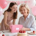 Mom Birthday Gifts for Mom from Daughter Son - Funny Mothers Day Birthday Gifts Ideas for New Moms Mother - 14Oz Ceramic Coffee Mug, Heart-Shaped Jewelry Dish, Gift Boxed Set, 10pcs - Best Moms Gift