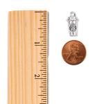 Inspired Silver - Coffee Travel Mug - Silver Dangle Earrings for Women - Unique Charm Earrings French Hook Drop - Women's Dangly Earrings Jewelry Gift