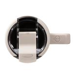 HydroJug Coffee Traveler 20 oz - Leak-Resistant, Ceramic-Lined Insulated Travel Coffee Mug for Hot or Cold Drinks with Flip Lid & Handle, Dishwasher Safe Coffee Tumbler, Dune