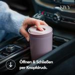 KIVY Travel Coffee Mug Tumbler [24h Cold | 6h Hot] Reusable Insulated Coffee Tumbler Stainless Steel - Spill Proof Coffee Travel Mug - Leakproof 12oz Insulated cup to go - Dishwasher Safe, BPA Free