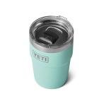 YETI Rambler 16 oz Stackable Tumbler, Vacuum Insulated, Stainless Steel with MagSlider Lid, Seafoam