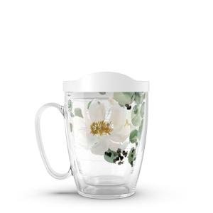 Tervis Kelly Ventura - Eucalyptus Made in USA Double Walled Insulated Tumbler Travel Cup Keeps Drinks Cold & Hot, 16oz Mug with Handle, Classic