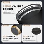 250th Anniversary Coffee Mug, 18 oz Insulated Mug, 250 Years America Garden Flag, Vintage Patriotic Design with 1776-2026 Dates, Military Anniversaries, Retirement & Holiday Commemorative Gift, Black