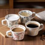 Ceramic Mug 11 oz Unique Luxurious Cup, Mug for Coffee Milk Latte Cappuccino Tea, Office Home Dishwasher Microwave Freezer Safe Stoneware Handmade Minimalist Cup Blue