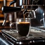 Aurzen Double Wall Glass Coffee Mug, 12oz Clear Latte Mug with Handles, Clear Cups for Tea, Beverages,Expresso, Juice, Milk Microwave Safe Set of 2