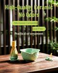 510mL Matcha Whisk Set: 8 Pcs Complete Ceramic Matcha Kit with Handcrafted Bamboo Chasen & Bowl - Frothy Tea Ceremony, Romantic Morning Ritual - Gift for Mom & Beginners