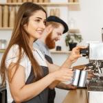 4 PCS Stainless Steel Coffee Mug with Handle, 10oz/300ml Metal Double Walled Cups Anti Scalding Insulated Mugs Reusable Metal Cup Tumbler for Home Camping Travel Outdoors Coffee,Tea and Cold or Hot