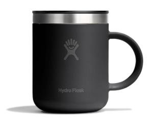 Hydro Flask Coffee Mug – Insulated Stainless Steel, Non Spill, Leak Resistant Travel Mug 12 Oz Tonal Black
