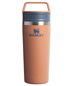 STANLEY Cafe To Go Travel Mug 16 oz | Leakproof Two-Part Drink Through Lid | Tumbler Cup for Coffee, Tea and Drinks | Insulated Stainless Steel Coffee Mug | BPA-Free | Toast