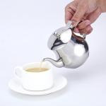 SANQIAHOME 360ml(13Oz) Stainless Steel Small teapot