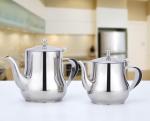 SANQIAHOME 360ml(13Oz) Stainless Steel Small teapot