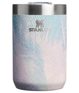 STANLEY Everyday Camp Cup 12 oz | Drink Through Lid | Cup for Coffee, Tea and Drinks | Insulated Stainless Steel | BPA-Free | Sea Glass Plume