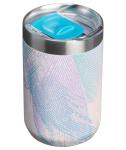 STANLEY Everyday Camp Cup 12 oz | Drink Through Lid | Cup for Coffee, Tea and Drinks | Insulated Stainless Steel | BPA-Free | Sea Glass Plume